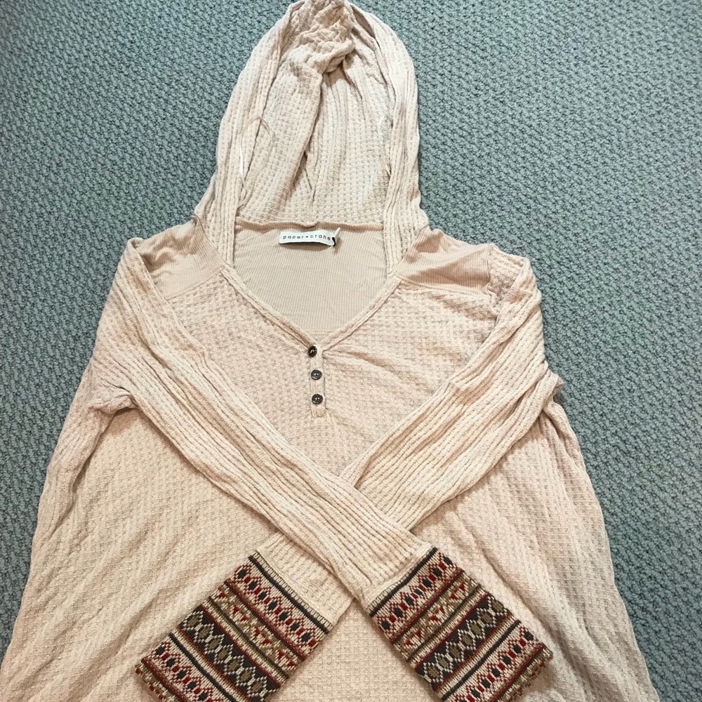 Hooded sweater